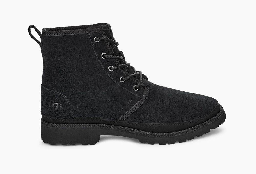 Ugg Chukka Boot Mens - Ugg Harkland Black - 581RKLQVO